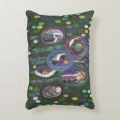 Ovaal patroon accent kussen (Voorkant(Verticaal))