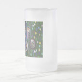 Ovaal patroon matglas bierpul (Center)