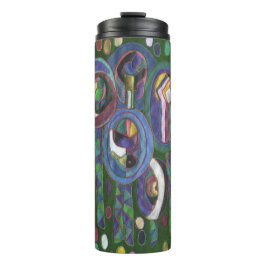 Ovaal patroon thermosbeker