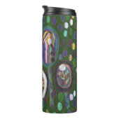 Ovaal patroon thermosbeker (Geroteerd rechts)