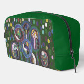 Ovaal patroon toilettasje (Rechterhoek)