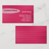 Ovaal - Penseelmisdadiger Visitekaartje (Voorkant / Achterkant)