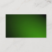 Ovaal - Spotlit Green Visitekaartje (Achterkant)
