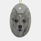 Oval Chihuahua Ornament artwork van Carol Zeock (Links)