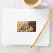 Oval Diamond Ring Roos Wedding Hartelijk dank Etiket (Insitu)