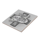 Oval Doves Verpleegster tegel Tegeltje (Zijkant)