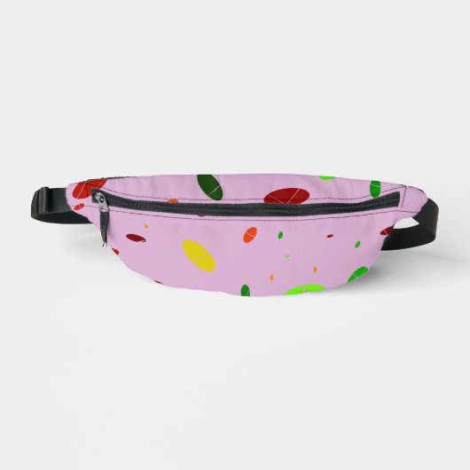 Oval Fun op Roze Heuptasje (Voorkant)