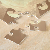 Oval Gold Caduceus RN Nurse Legpuzzel (Zijkant)