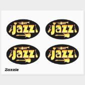 Oval Jazz Stickers (Vel)