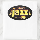 Oval Jazz Stickers (Tas)