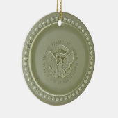 Oval Kantoor Ceiling, Presidentiële Amerikaanse Se Keramisch Ornament (Rechts)