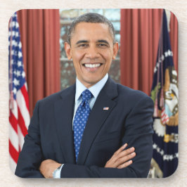 Oval Kantoor Portrait, Obama Barack Amerikaans Pre Bier Onderzetter