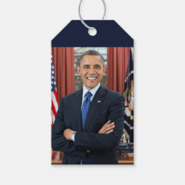 Oval Kantoor Portrait, Obama Barack Amerikaans Pre Cadeaulabel
