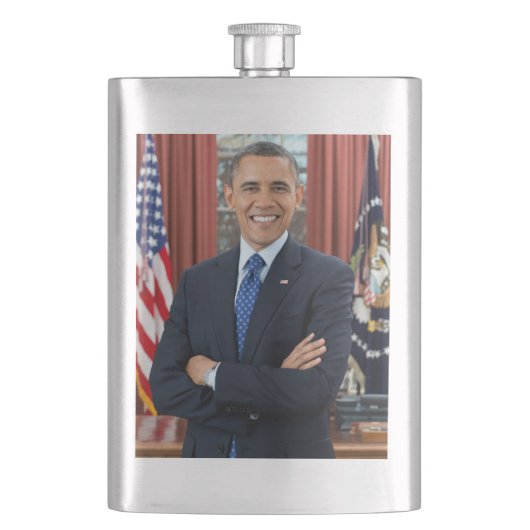 Oval Kantoor Portrait, Obama Barack Amerikaans Pre Flacon (Voorkant)
