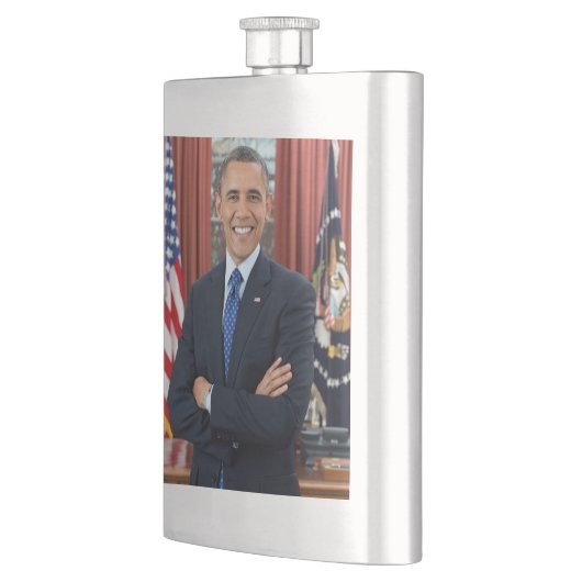 Oval Kantoor Portrait, Obama Barack Amerikaans Pre Flacon (Links)