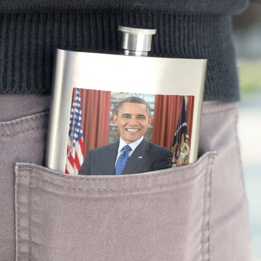 Oval Kantoor Portrait, Obama Barack Amerikaans Pre Flacon (Voorbeeld)