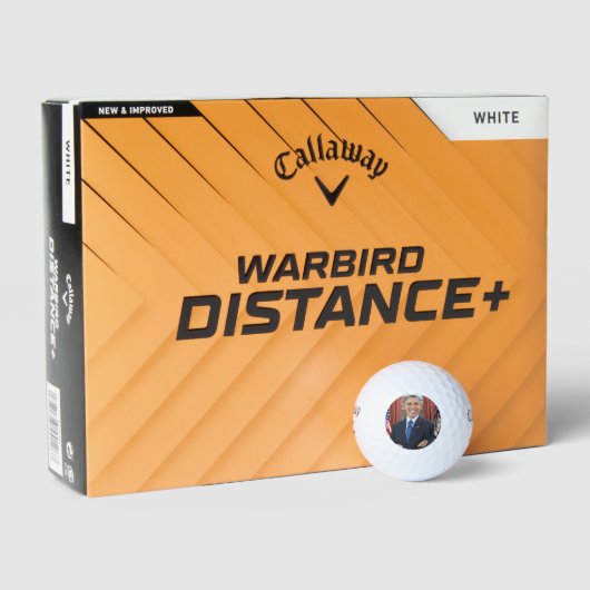 Oval Kantoor Portrait, Obama Barack Amerikaans Pre Golfballen (Verpakking)