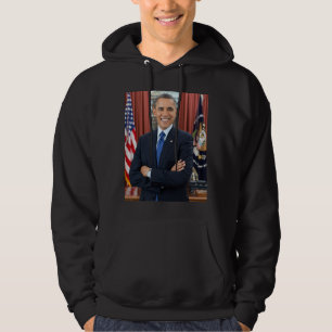 Oval Kantoor Portrait, Obama Barack Amerikaans Pre Hoodie