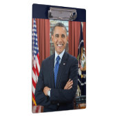 Oval Kantoor Portrait, Obama Barack Amerikaans Pre Klembord (Rechts)
