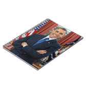 Oval Kantoor Portrait, Obama Barack Amerikaans Pre Notitieboek (Linkerzijde)