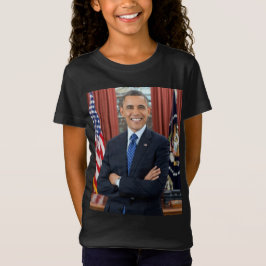 Oval Kantoor Portrait, Obama Barack Amerikaans Pre T-shirt