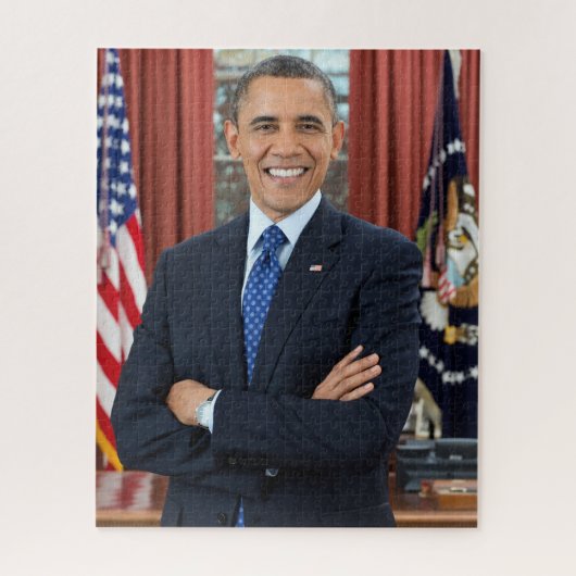 Oval Kantoor US 44th President Obama Barack Legpuzzel (Verticaal)