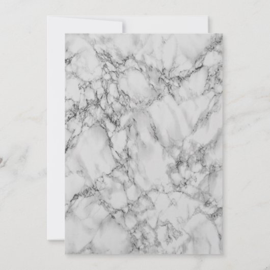 Oval Mirror Wedding Uitnodiging (Achterkant)