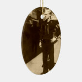 Oval Ornament American Sailor (Rechts)