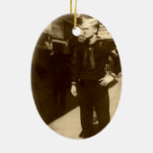 Oval Ornament American Sailor (Achterkant)