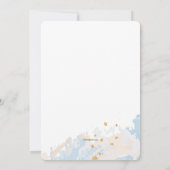 Oval Pastel Frame  Kaart (Achterkant)