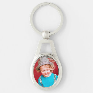 Oval Photo Sleutelhanger