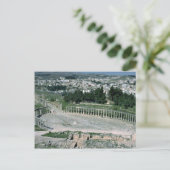 Oval piazza, oude Decapolis-stad Jarash, Jordanië Briefkaart (Staand voorkant)