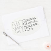 Oval Sticker (Envelop)