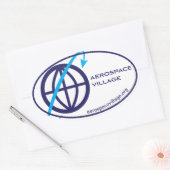 Oval Sticker (Envelop)