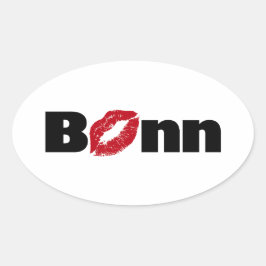Oval Sticker