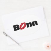 Oval Sticker (Envelop)