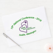 Oval Sticker (Envelop)