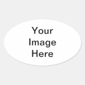 Oval Sticker (Voorkant)