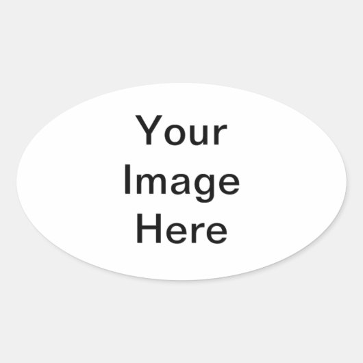 Oval Sticker (Voorkant)