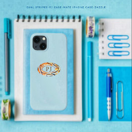 Oval Stripes-PJ Case-Mate iPhone Case