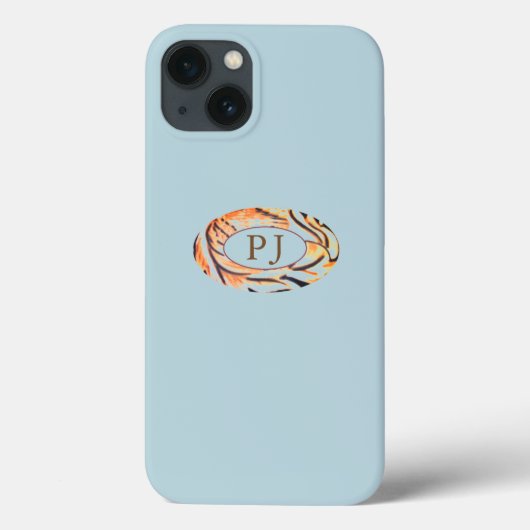 Oval Stripes-PJ Case-Mate iPhone Case (Achterkant)