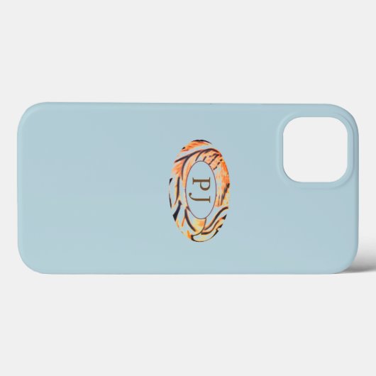 Oval Stripes-PJ Case-Mate iPhone Case (Achterkant (horizontaal))
