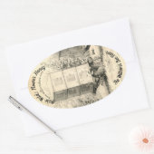  Ovale Bijen Hives Honey Jar Sticker (Envelop)