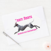 Ovale Decal Teambonen Ovale Sticker (Envelop)