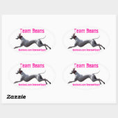 Ovale Decal Teambonen Ovale Sticker (Vel)