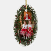 Ovale foto Garland Ornament (Rechts)