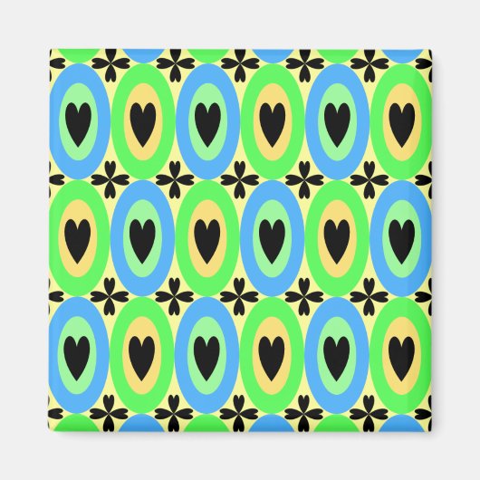 Ovale harten magneet (Voorkant)