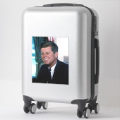 Ovale Kantoor President John Jack F. Kennedy Sticker (Koffer)