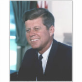 Ovale Kantoor President John Jack F. Kennedy Sticker (Voorkant)