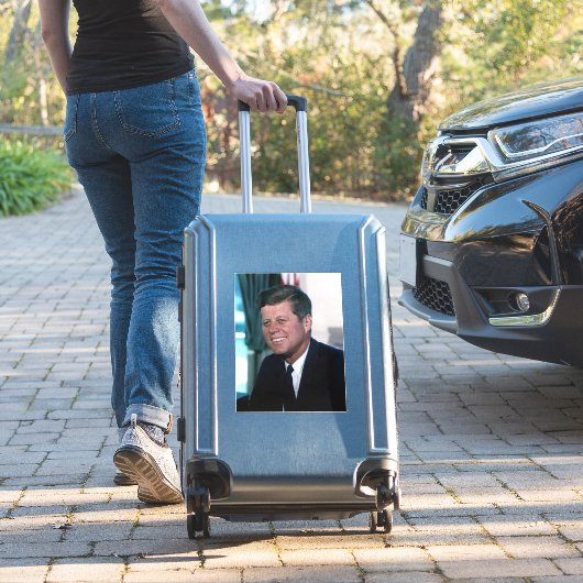 Ovale Kantoor President John Jack F. Kennedy Sticker (Koffer Insitu)